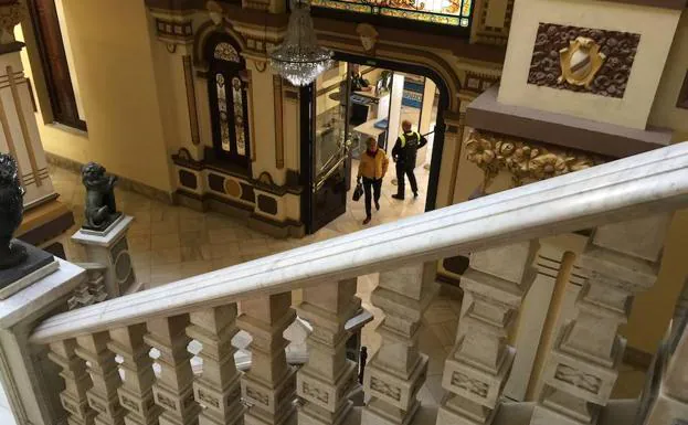 Los hechos ocurrieron en la sede central del Ayuntamiento. 