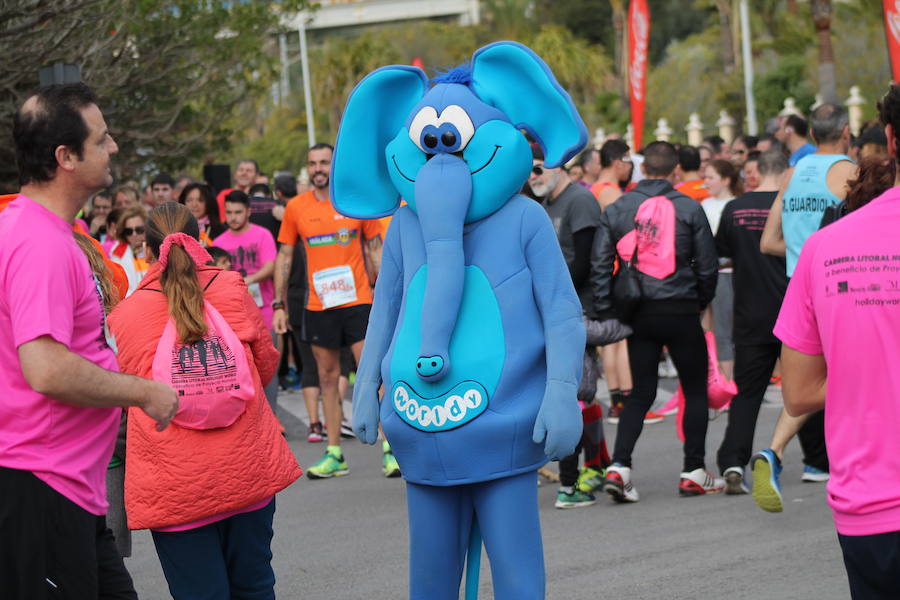 La lluvia respetó hasta el final de la prueba destinada a recaudar fondos para Proyecto Hombre Málaga