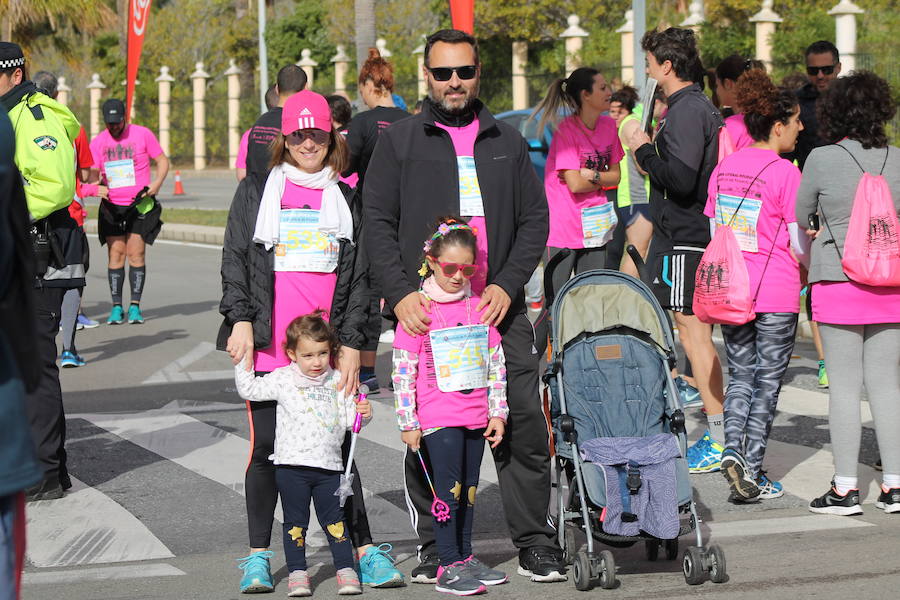 La lluvia respetó hasta el final de la prueba destinada a recaudar fondos para Proyecto Hombre Málaga