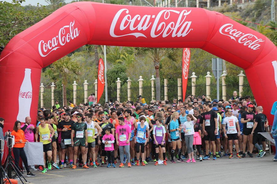 La lluvia respetó hasta el final de la prueba destinada a recaudar fondos para Proyecto Hombre Málaga