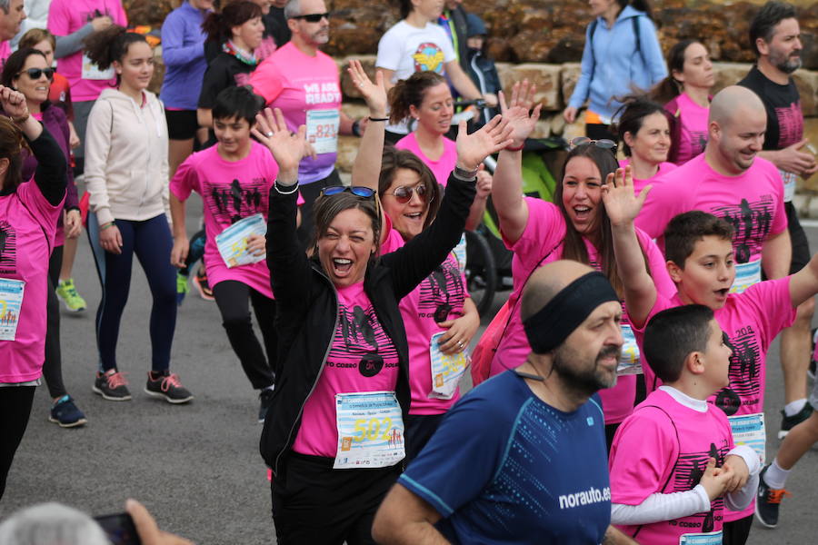 La lluvia respetó hasta el final de la prueba destinada a recaudar fondos para Proyecto Hombre Málaga