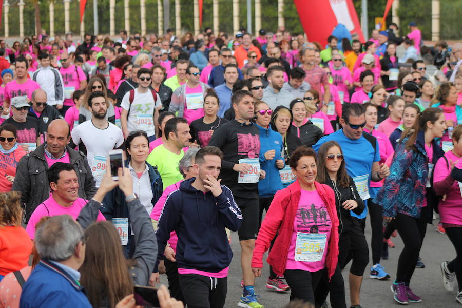 La lluvia respetó hasta el final de la prueba destinada a recaudar fondos para Proyecto Hombre Málaga