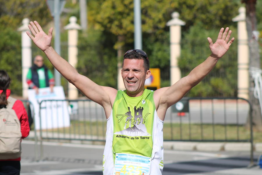 La lluvia respetó hasta el final de la prueba destinada a recaudar fondos para Proyecto Hombre Málaga