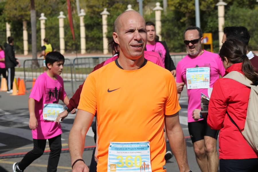 La lluvia respetó hasta el final de la prueba destinada a recaudar fondos para Proyecto Hombre Málaga