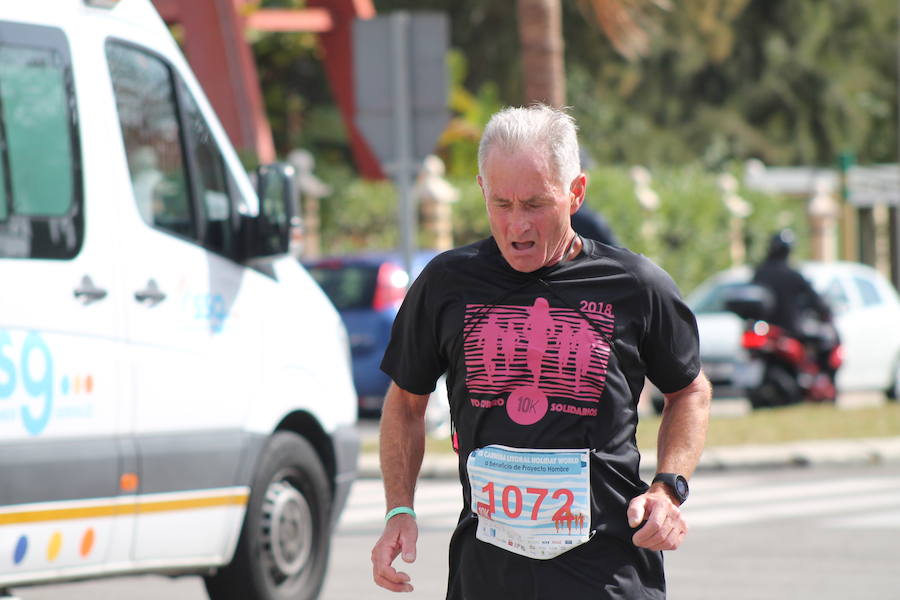 La lluvia respetó hasta el final de la prueba destinada a recaudar fondos para Proyecto Hombre Málaga