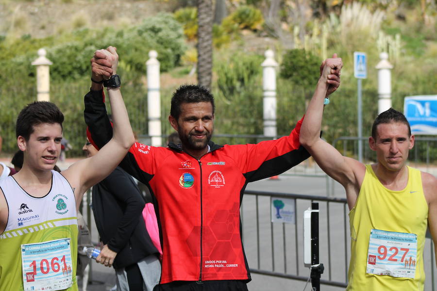 La lluvia respetó hasta el final de la prueba destinada a recaudar fondos para Proyecto Hombre Málaga
