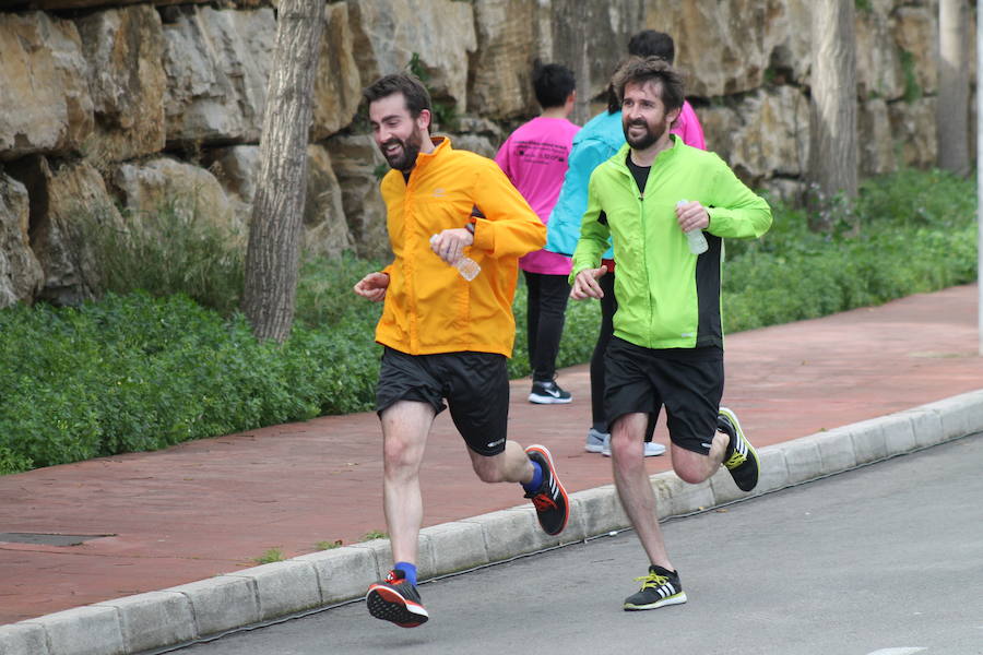 La lluvia respetó hasta el final de la prueba destinada a recaudar fondos para Proyecto Hombre Málaga