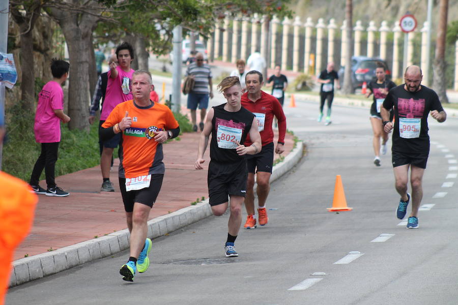 La lluvia respetó hasta el final de la prueba destinada a recaudar fondos para Proyecto Hombre Málaga