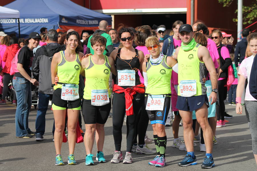 La lluvia respetó hasta el final de la prueba destinada a recaudar fondos para Proyecto Hombre Málaga
