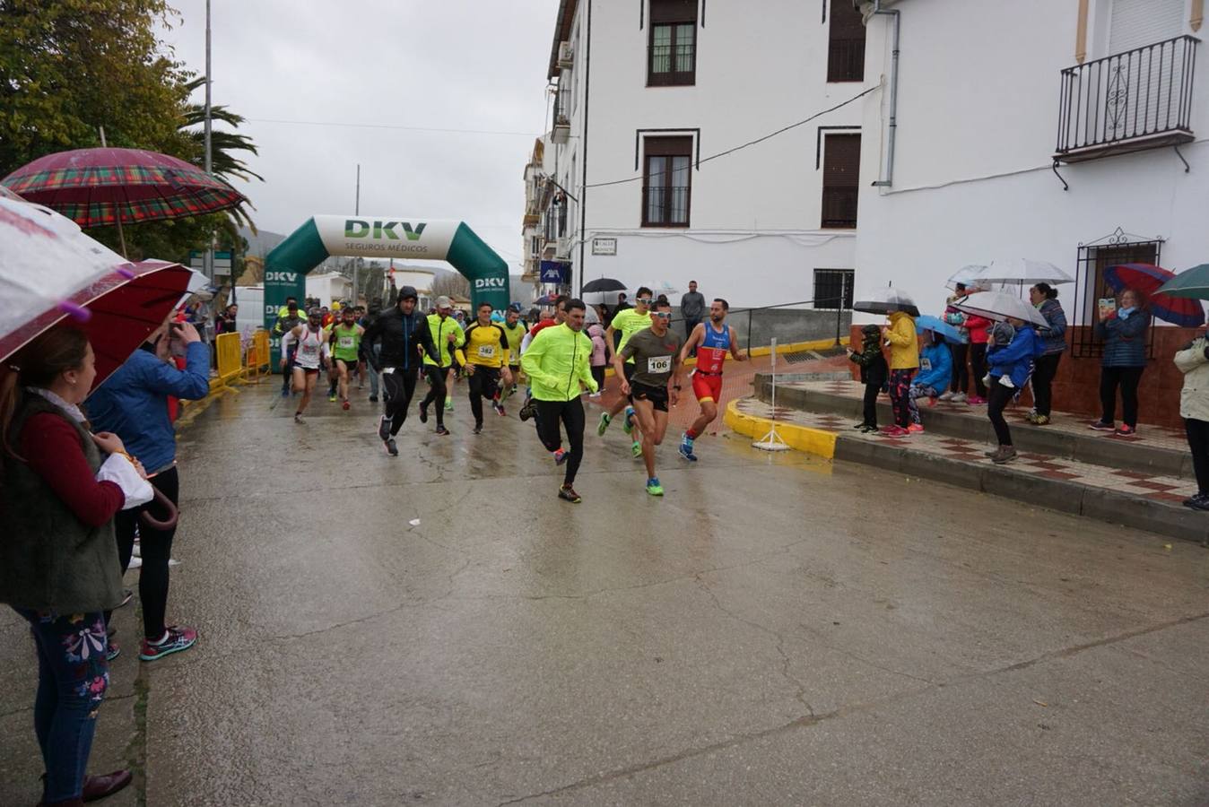 La tercera edición de la carrera solidaria de Almargen se celebró el pasado 11 de marzo a beneficio de la Asociación AVOI (Asociación de Voluntarios de Oncología Infantil de Málaga).