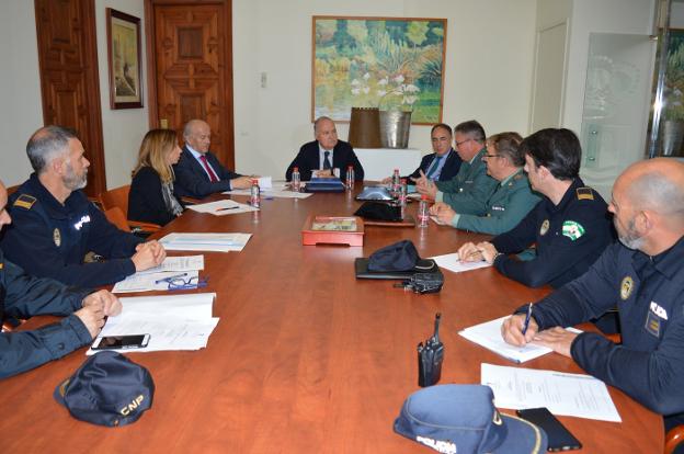 JUNTA LOCAL DE SEGURIDAD EN RINCÓN PARA LA SEMANA SANTA