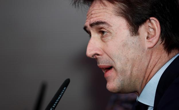 Julen Lopetegui, seleccionador nacional. 