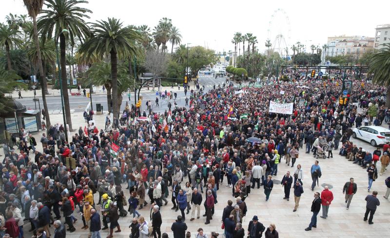 Fotos: Fotos de la manifestación por unas pensiones dignas en Málaga