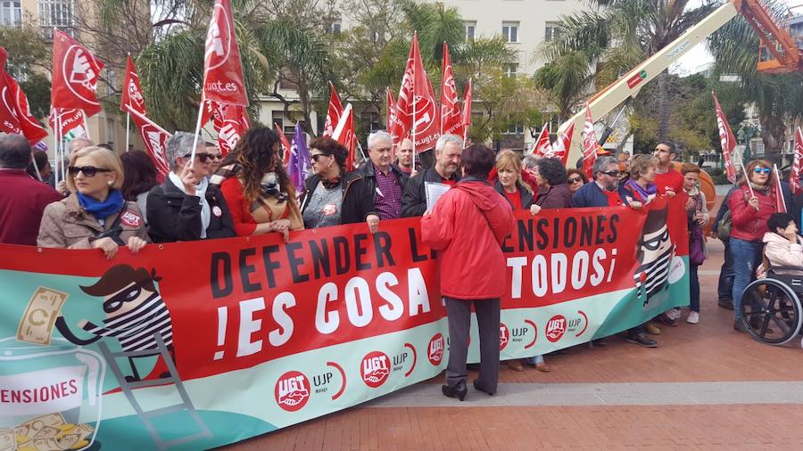 Fotos: Fotos de la manifestación por unas pensiones dignas en Málaga