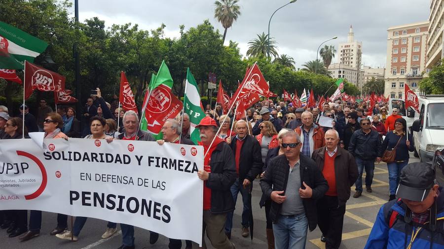 Fotos: Fotos de la manifestación por unas pensiones dignas en Málaga