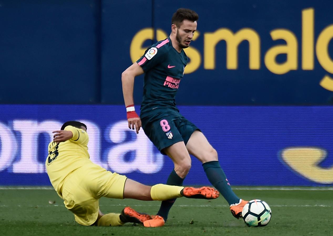 Las mejores imágenes del aprtido de la 29ª jornada entre el Villarreal y el Atlético, en el estadio de La Cerámica. 