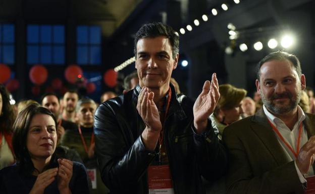 Pedro Sánchez, en la Escuela de Buen Gobierno del PSOE.