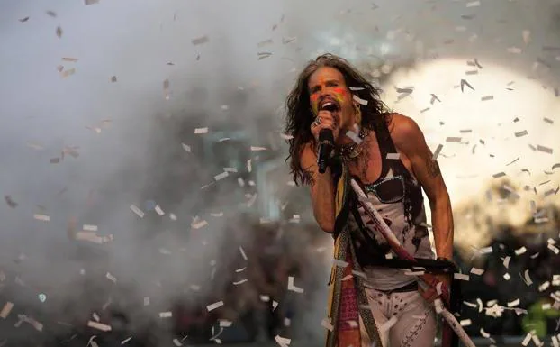 Steven Tyler, líder de Aerosmith.