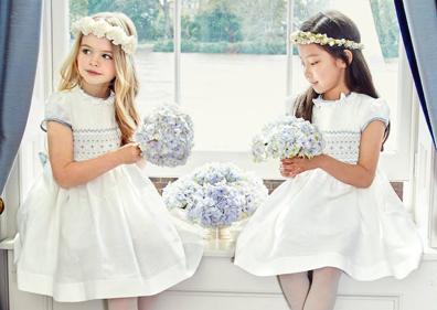 Imagen secundaria 1 - Arriba, Pepa González. Abajo, dos de sus diseños de la nueva colección de primavera /verano.