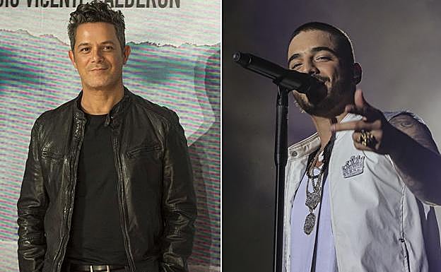 El enfado de Alejandro Sanz por un vídeo de Maluma, con 'Mi soledad y yo' de fondo