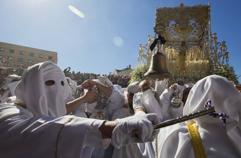 Imágenes de los cortejos de Rocío, Penas, Nueva Esperanza, Estrella, Rescate y Sentencia