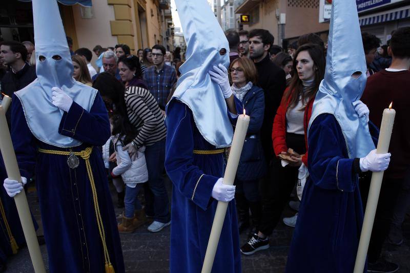 Imágenes de los cortejos de Rocío, Penas, Nueva Esperanza, Estrella, Rescate y Sentencia