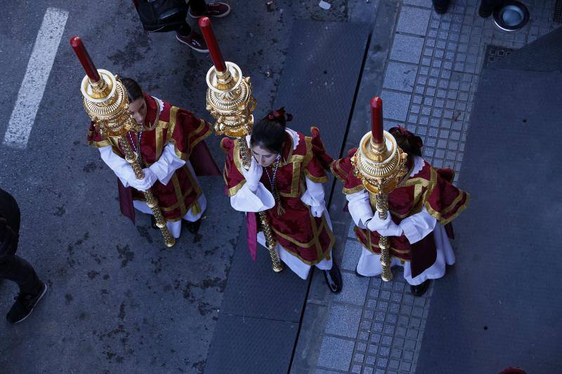 Imágenes de los cortejos de Rocío, Penas, Nueva Esperanza, Estrella, Rescate y Sentencia