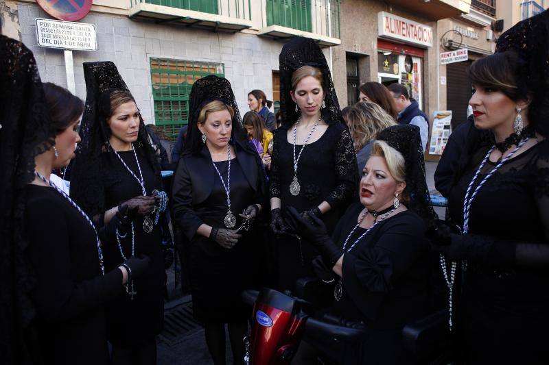 Imágenes de los cortejos de Rocío, Penas, Nueva Esperanza, Estrella, Rescate y Sentencia