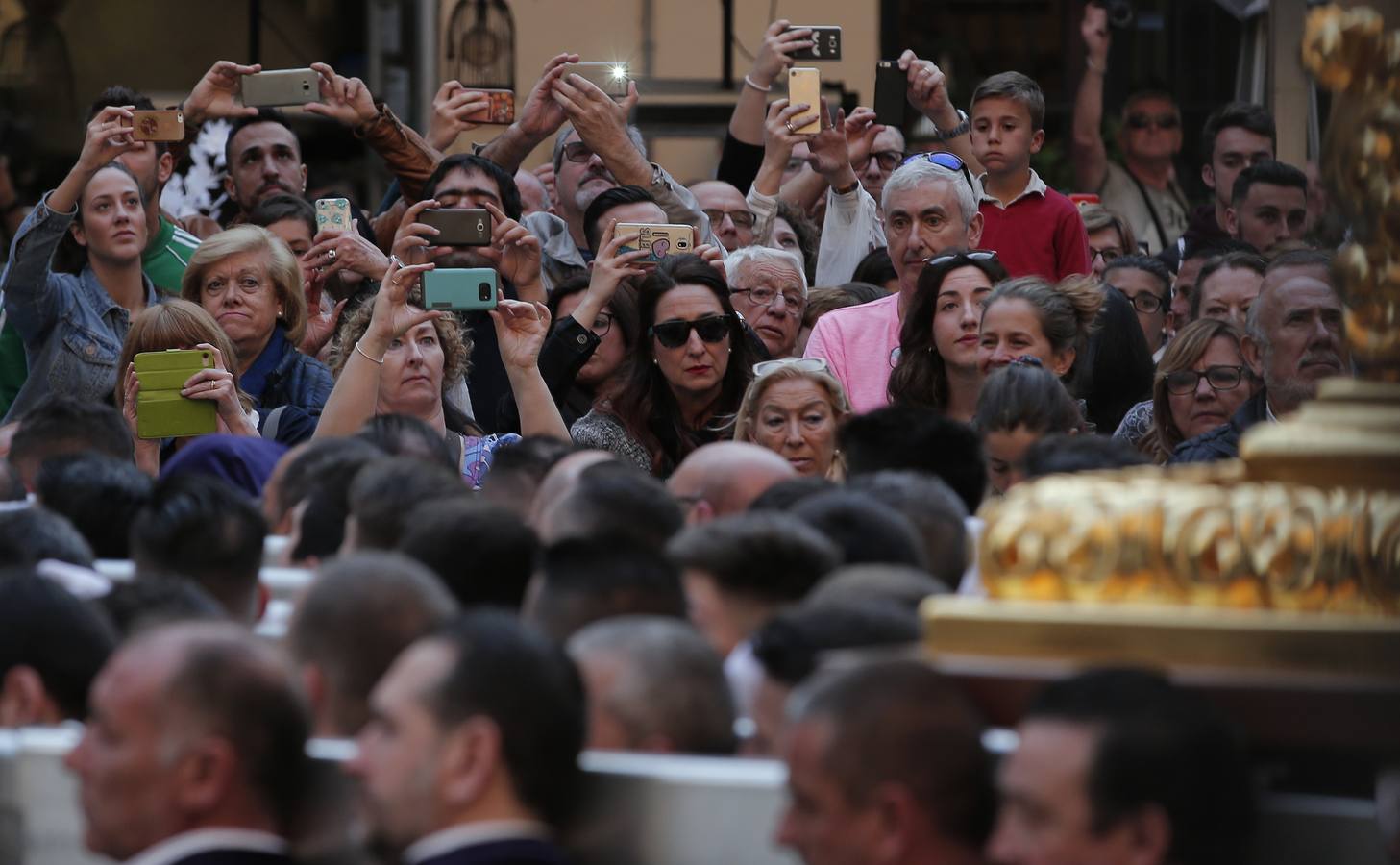 Semana Santa de Málaga | Fotos del recorrido procesional de Cofradía de Jesús El Rico y María Santísima del Amor el Miércoles Santo 2018