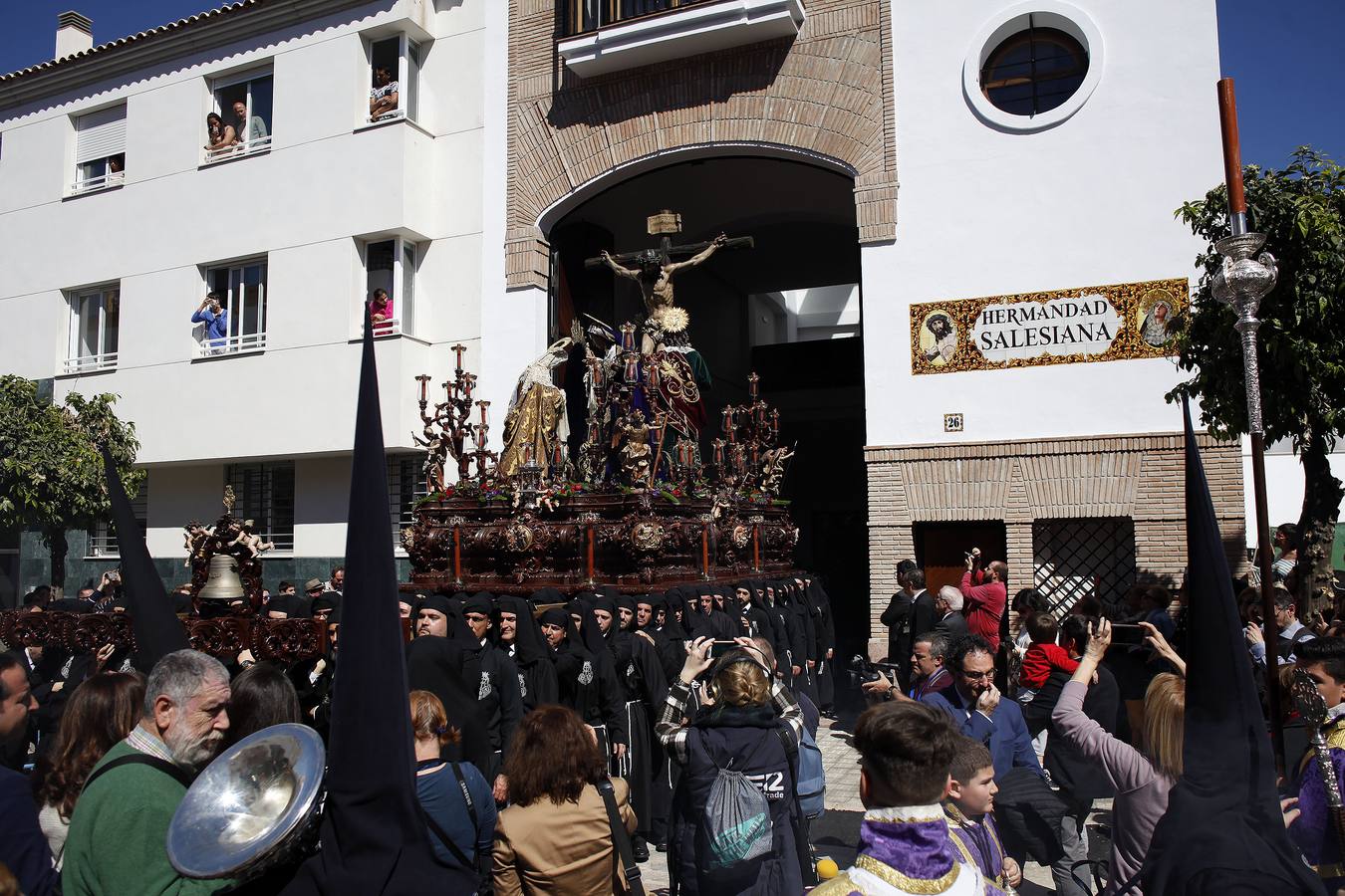 el Cristo de las Penas y María Santísima del Auxilio (Salesianos)