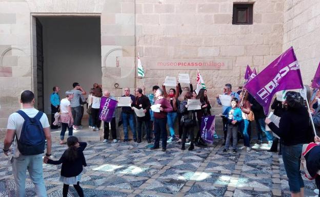 La plantilla del Museo Picasso Málaga desconvoca la huelga para mañana y pasado