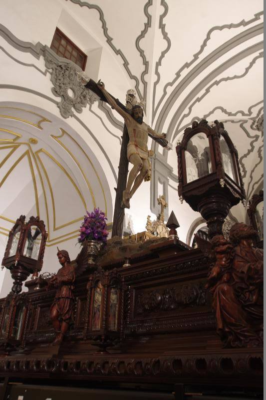 Semana Santa Málaga | Jueves Santo | El Cristo de Vera-Cruz, en procesión