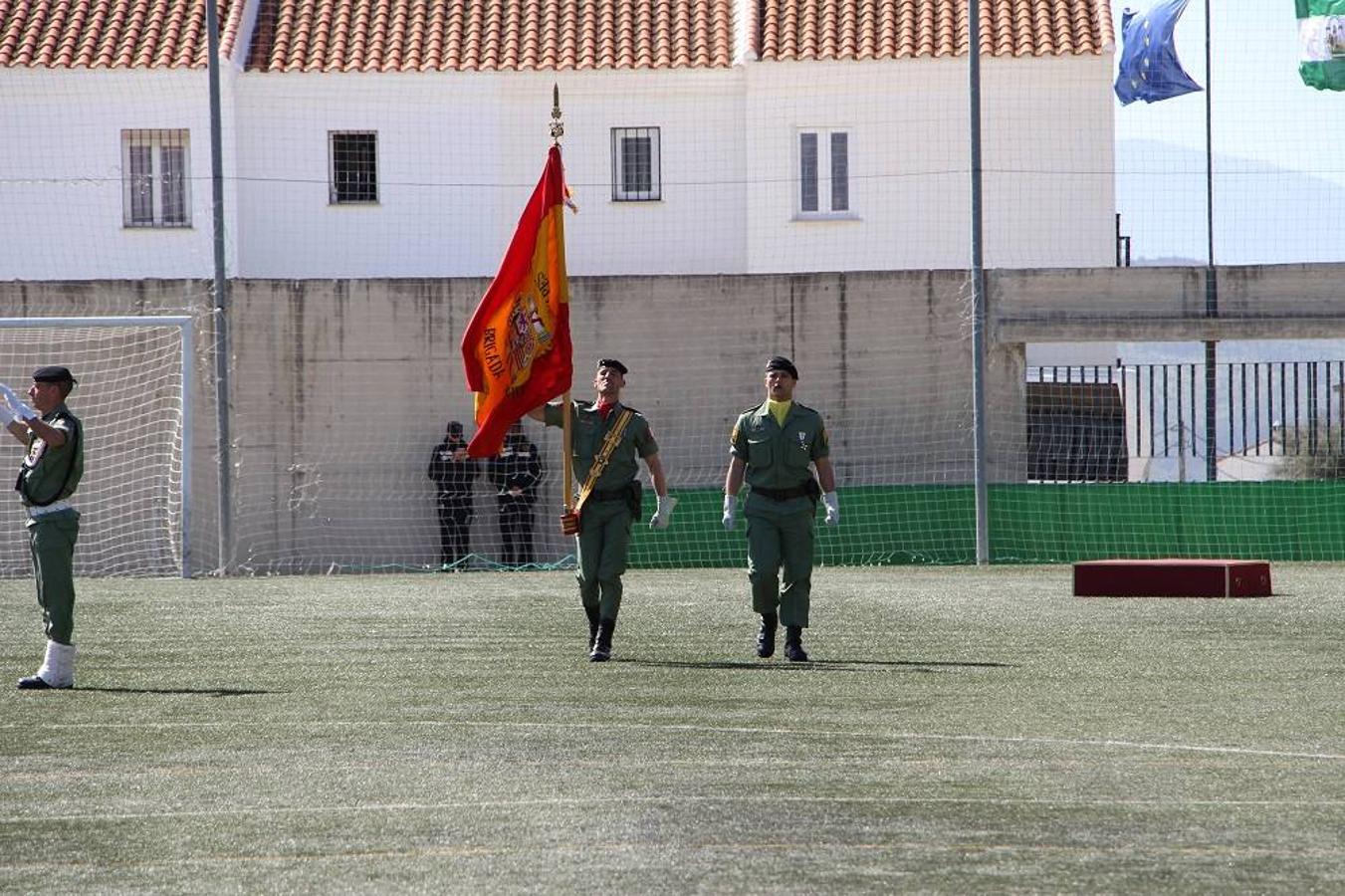 El municipio participa en un acto civil presidido por la Brigada Paracaidista y representantes del Ejército