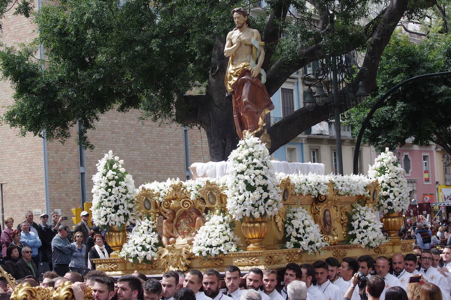 Semana Santa de Málaga | Fotos de la procesión del Resucitado el Domingo de Resurrección de 2018