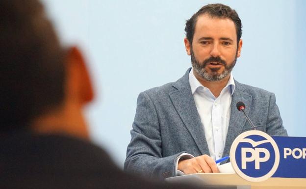 El portavoz del PP de Málaga, José Ramón Carmona. 