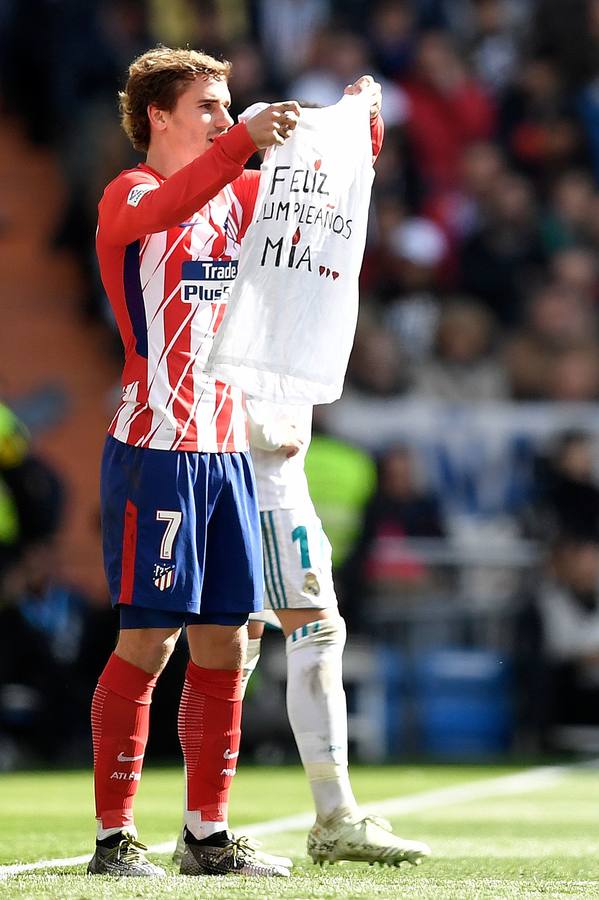 Las mejores imágenes del partido de la 31ª jornada entre el Real Madrid y el Atlético. 