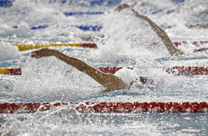 Las instalaciones de Inacua viven estos días una auténtica pasión por la natación, con las gradas llenas y un gran ambiente de compañerismo entre aficionados y clubes en el Campeonato de España.