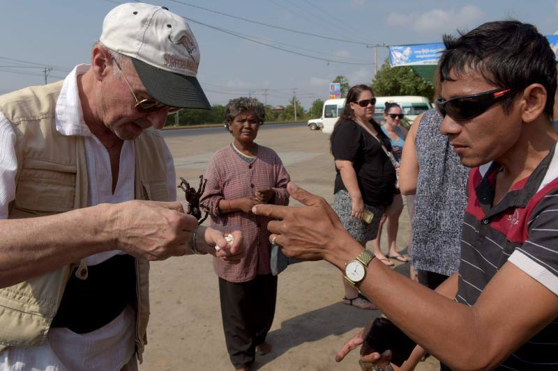 Un plato lleno de estos peludos animales del tamaño de un puño resulta en Camboya un preciado manjar, pero se encuetran en peligro de extinción