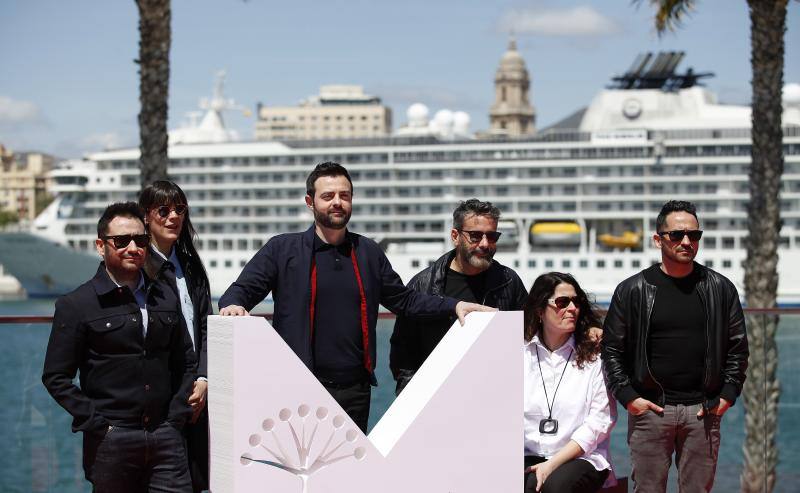 Photocall con el equipo de la película 'I HATE NEW YORK'. Con la presencia de Gustavo Sánchez, director y los productores Juan Antonio Bayona, Sole Martínez y Fiona Vidal-Quadras.