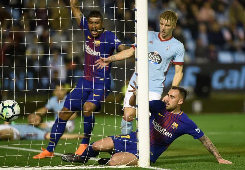 El Celta y el Barcelona se enfrentaron en Balaídos en la 33ª jornada de Liga.