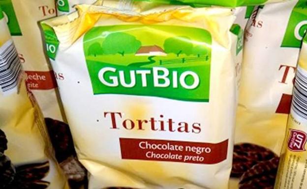 Retiran las tortitas de arroz con chocolate negro de Gutbio por la presencia de proteínas de leche no declaradas