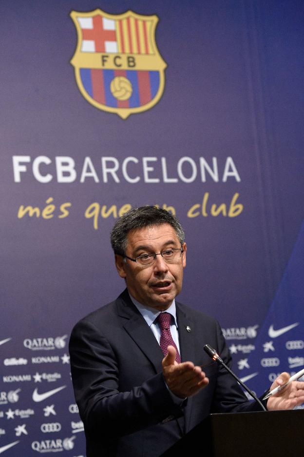 Bartomeu y su mujer se separan