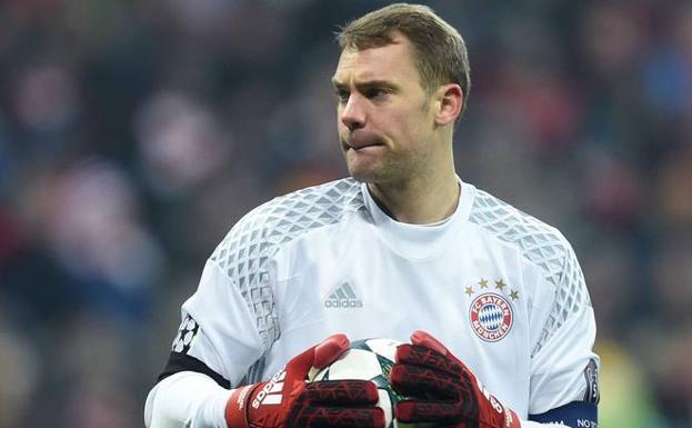 Manuel Neuer, en un partido de la pasada campaña. 