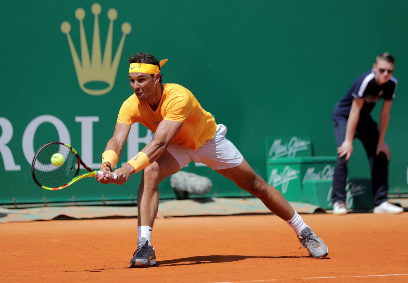 El partido de cuartos de final del Masters 1.000 de Montecarlo entre Rafa Nadal y Dominic Thiem. 