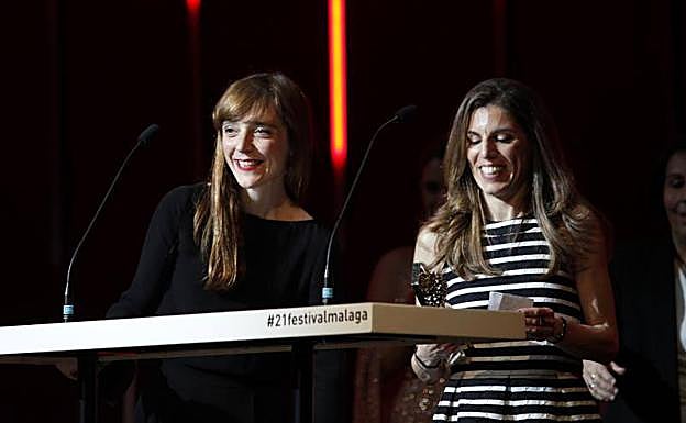 Elena Trapé recibe la Biznaga de Oro