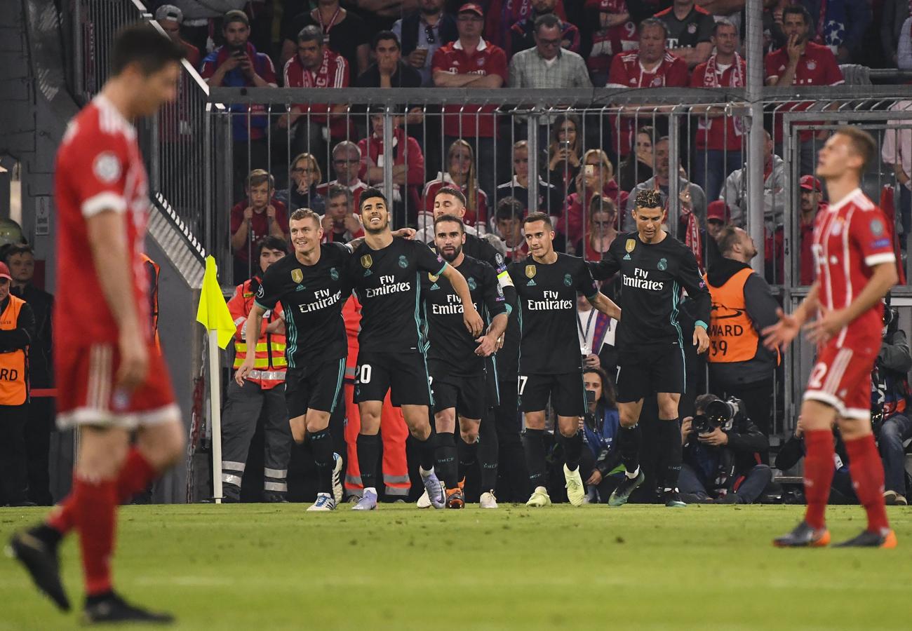 Bayern y Real Madrid ofrecieron un gran espectáculo en el encuentro de ida de las semifinales de la Champions League 17-18
