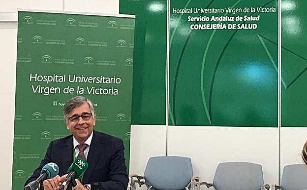 José Antonio Medina, durante la rueda de prensa.