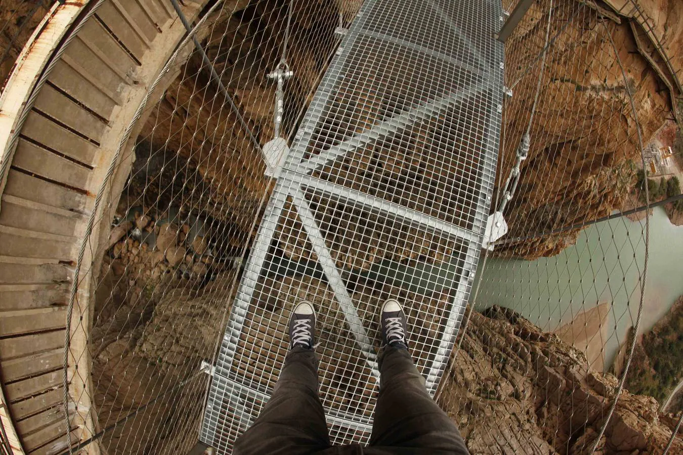 El Caminito del Rey pasó en 2015 de ser un recuerdo del pasado a convertirse en un paraje turístico natural de primer nivel