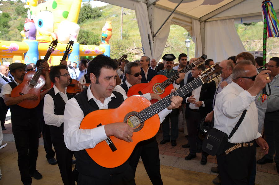 Acoge una fiesta multitudinaria para festejar la distinción de la FAO a un sistema de cultivo tradicional del que viven 2.000 familias de la Axarquía