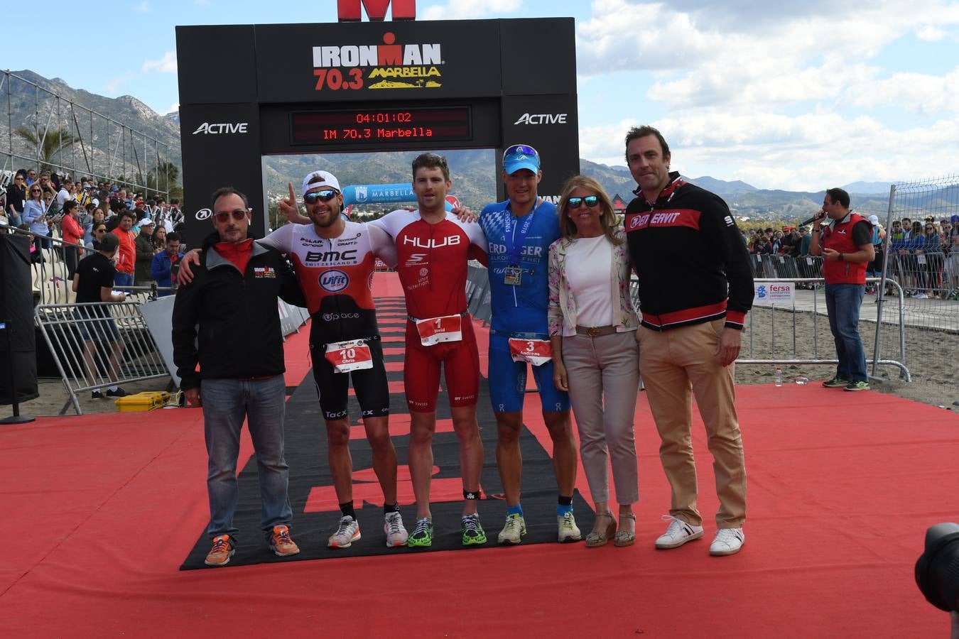 El británico David McNamee ha conquistado el primer Ironman 70.3 Marbella que abre el calendario europeo de la especialidad. En total había 2.500 inscritos